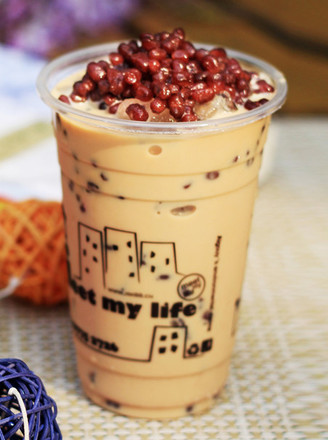 Red Bean Milk Tea (creamer Version) recipe