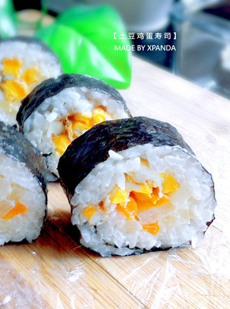 Potato and Egg Sushi recipe