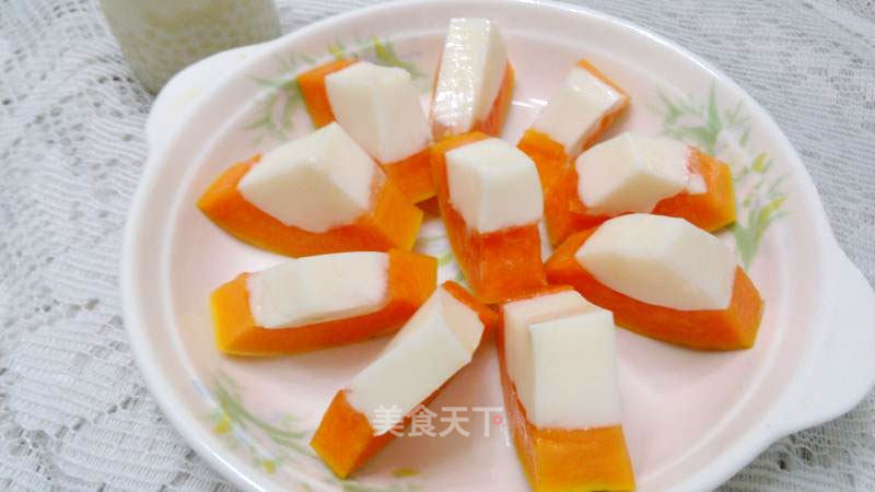 Papaya Milk Jelly recipe
