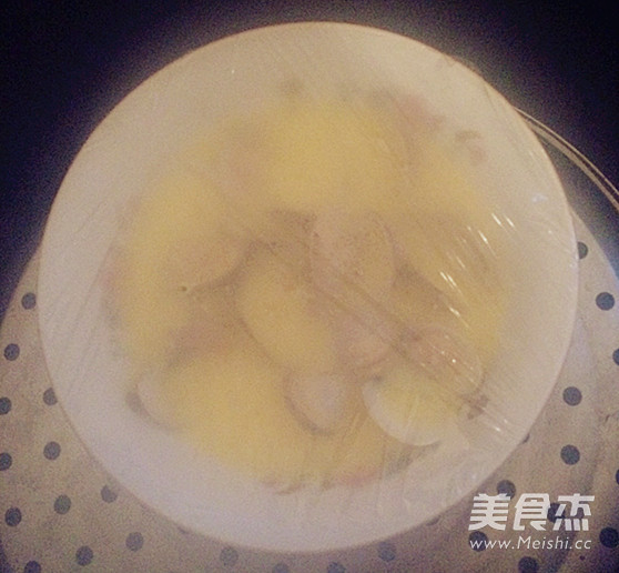 Steamed Egg with Clams recipe