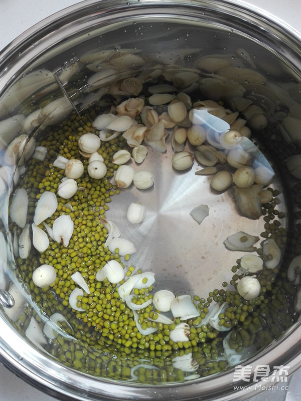 Mung Bean Lily Lotus Seed Soup recipe