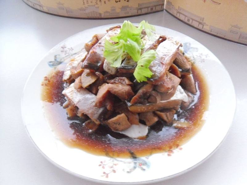 Salted Fish and Dried Radish recipe