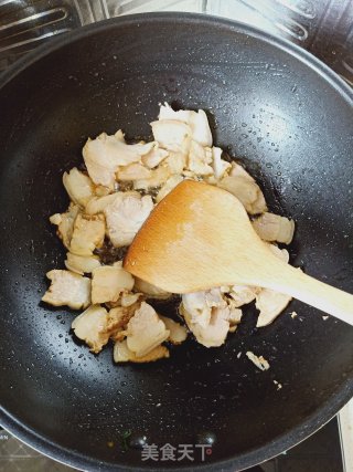 Fried Pork with Mushrooms recipe
