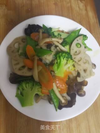 Lotus Vegetable Stir-fry recipe