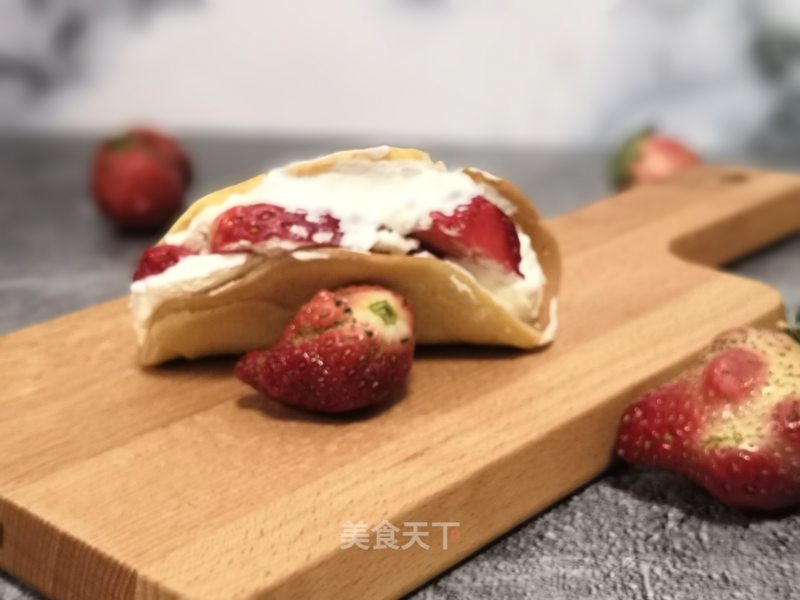 Strawberry Butter Cake recipe