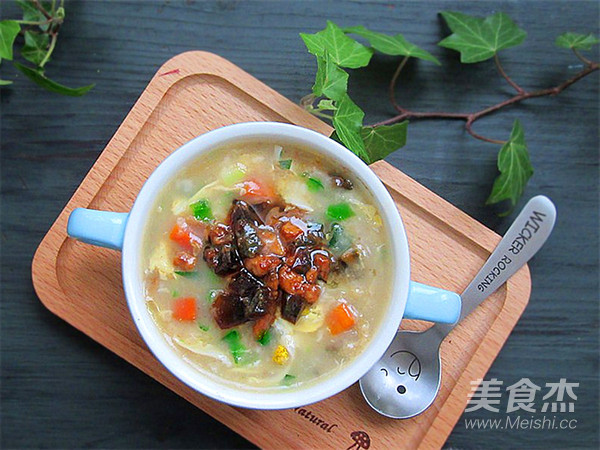 Lean Pork Preserved Egg Gnocchi recipe