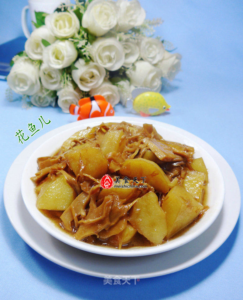 Potatoes with Bamboo Shoots recipe