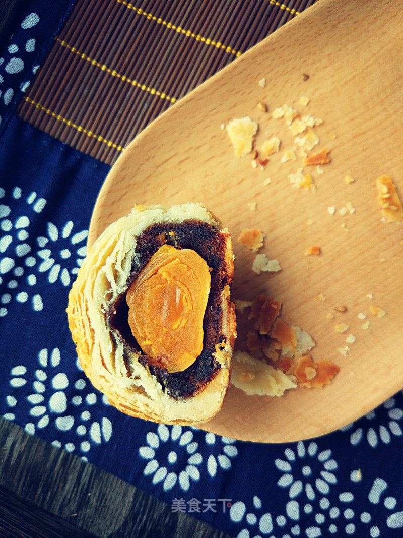 Bean Paste Egg Yolk Crisp recipe