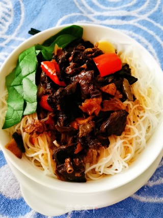 Pork Lung Rice Noodles recipe