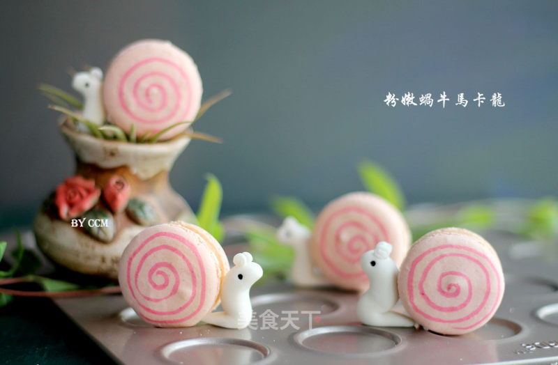 #四session Baking Contest and is Love to Eat Festival#fen Snail Macarons recipe