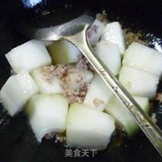 Winter Melon with Minced Meat recipe