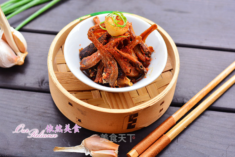 Super Served-garlic Spicy Dried Fish recipe