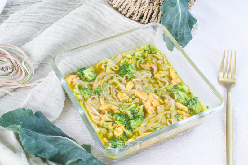 Pumpkin Salmon Noodle recipe