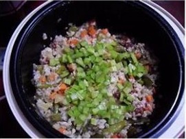 Braised Rice with Beans and Sausage recipe