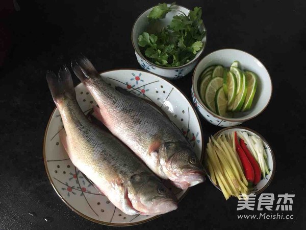 Thai Style Steamed Lemon Fish recipe