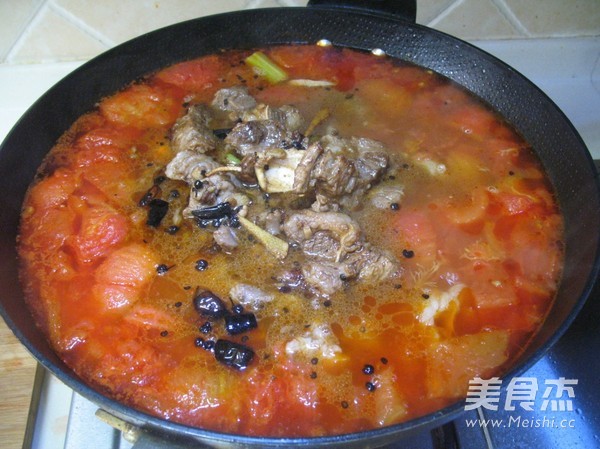 Secret Spicy Beef Pot recipe