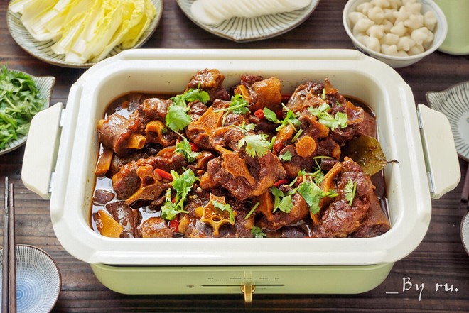 Braised Oxtail in Soy Sauce recipe
