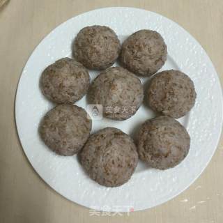 Red Japonica Rice Ball recipe