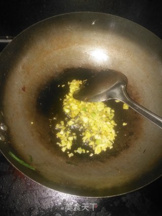 Chrysanthemum in Oyster Sauce recipe