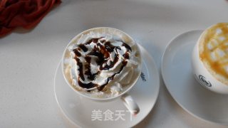 Cappuccino + Caramel Macchiato recipe