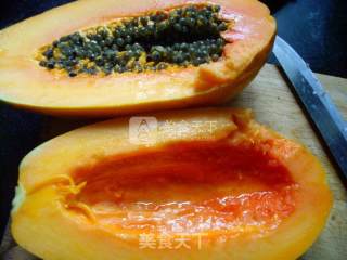 Papaya Bird's Nest recipe