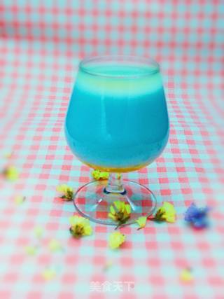 Summer Drink: Butterfly Pea Flower Honey Milk recipe