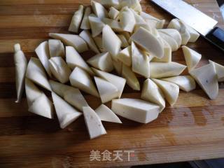 Braised Rice White with Abalone Sauce recipe