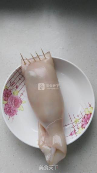 Teriyaki Glutinous Rice Squid Tube recipe