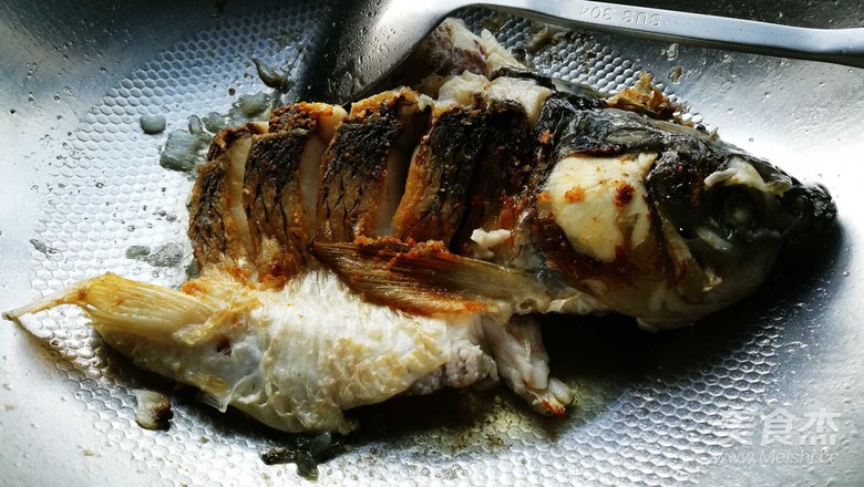 Shiitake Mushroom and Tofu Stuffed Grass Carp recipe