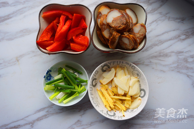 Stir-fried Lentils with Sausage recipe