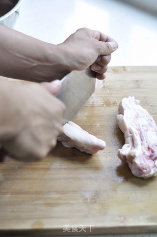 Golden Needle Stewed Trotter recipe