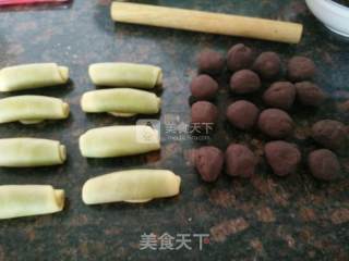 Matcha Red Bean Crisp recipe
