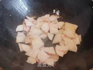 Fried Radish with Shrimps recipe