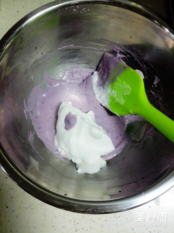 Milky Purple Potato Rice Cake recipe