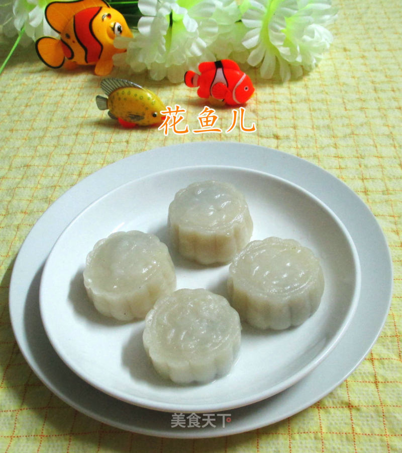 Glutinous Rice Cake with Red Bean Stuffing recipe