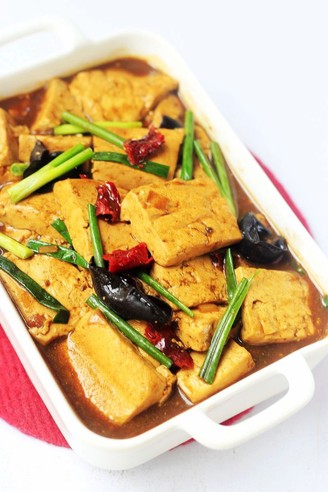 Braised Tofu with Sauce recipe