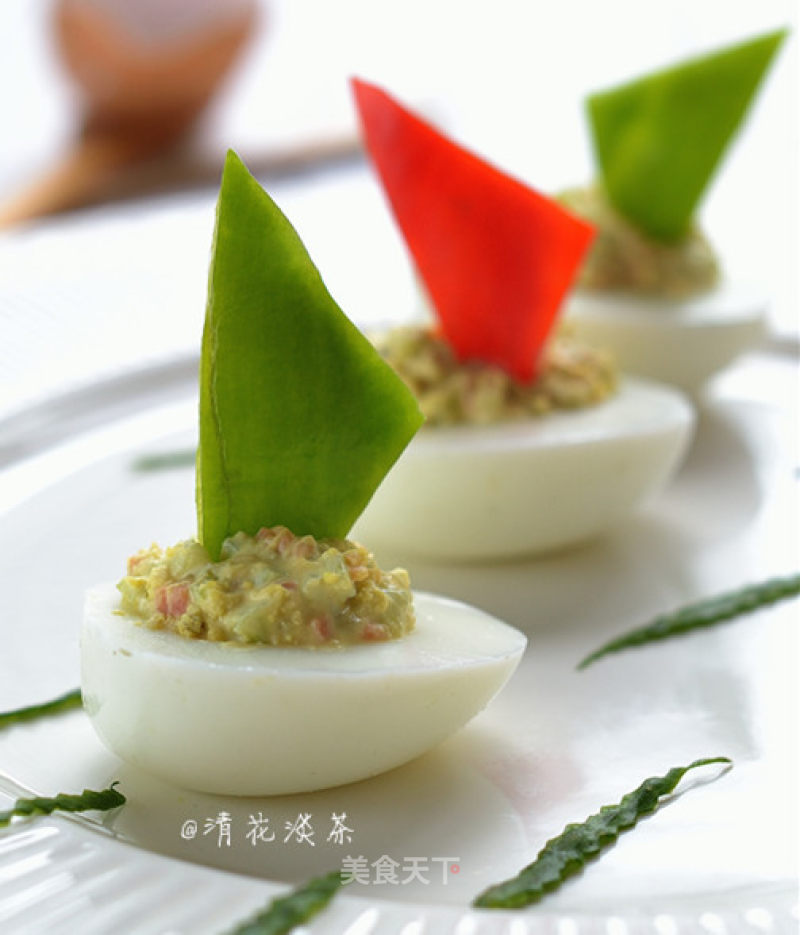 Nice and Delicious Sailboat Salad recipe