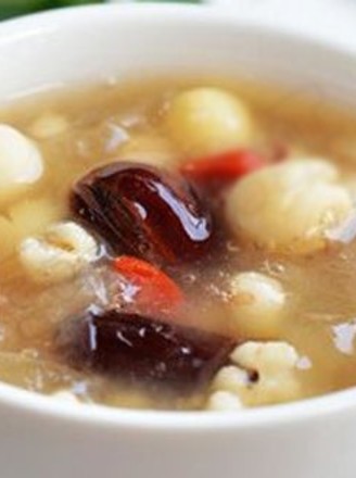 Acne Removal, Coix Seed, Gorgon and Lotus Seed Congee recipe