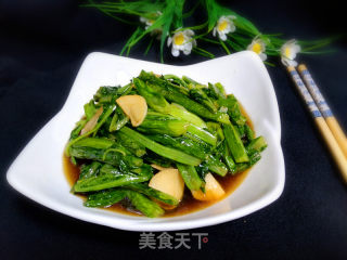 Garlic Oil Lettuce recipe