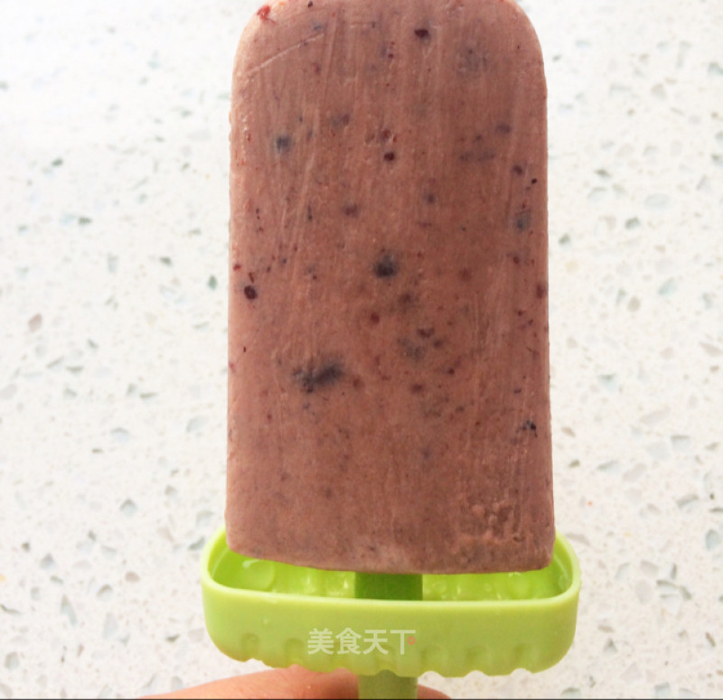 Red Bean Cream Popsicles recipe