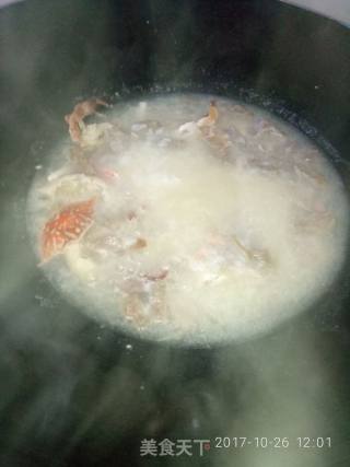 Sea Crab Porridge recipe