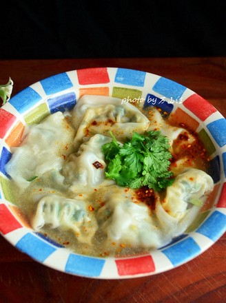 Wolfberry Miao Lamb Wonton recipe