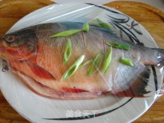 Steamed Red Pomfret recipe