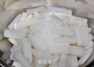 Lime Sweet and Sour Radish recipe