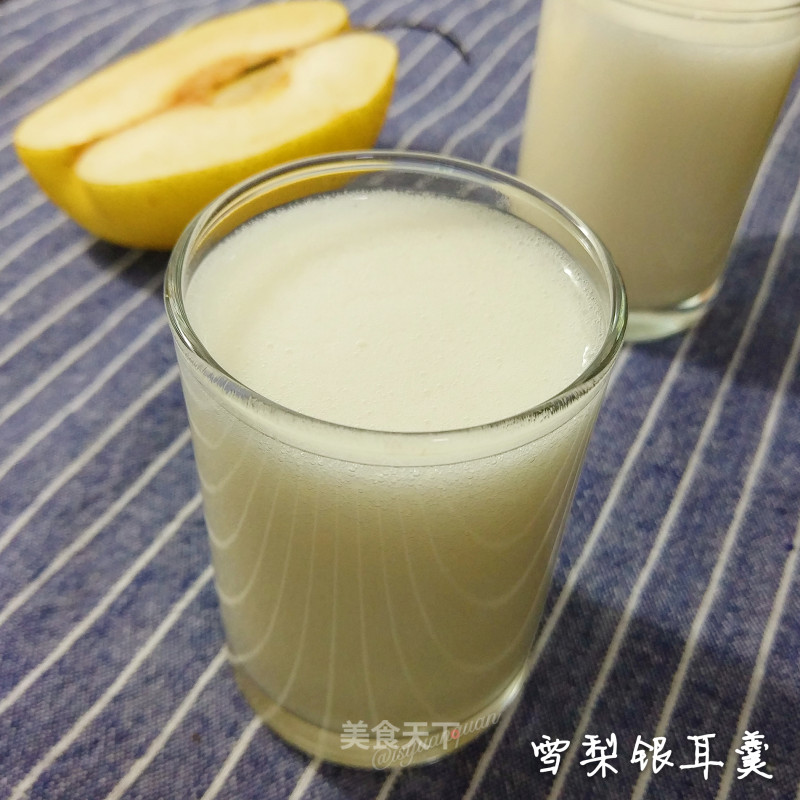#the 4th Baking Contest and is Love to Eat Festival# Snow Pear White Fungus Soup recipe