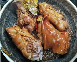 Braised Trotters (pig Ears, Pig Tail, Pig Tongue) recipe