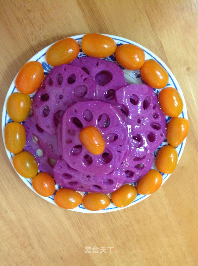 Rose Lotus Root Slices recipe