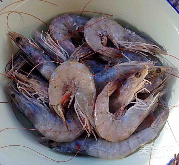 Fried Sea Prawns recipe