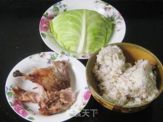 Cabbage Duck Congee recipe