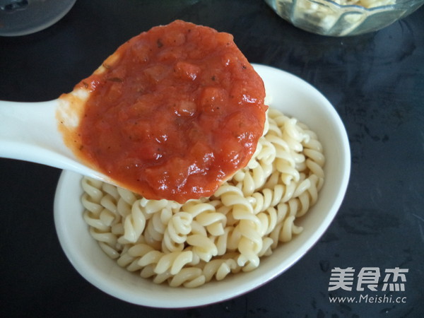 Fusilli with Red Sauce recipe
